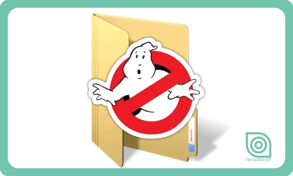 Windows da Hayalet Klasör Oluşturma