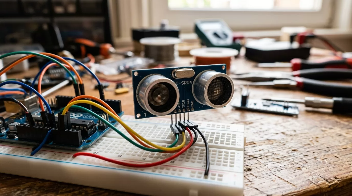 Arduino ile HC-SR04 Ultrasonik Mesafe Sensörü Nasıl Kullanılır?